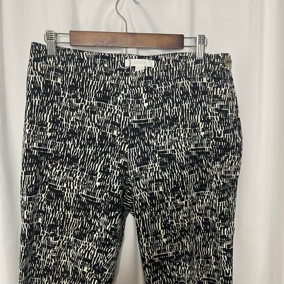 Chico's pants slacks trousers women's size small (vanity 0) white black classic - Picture 3 of 16